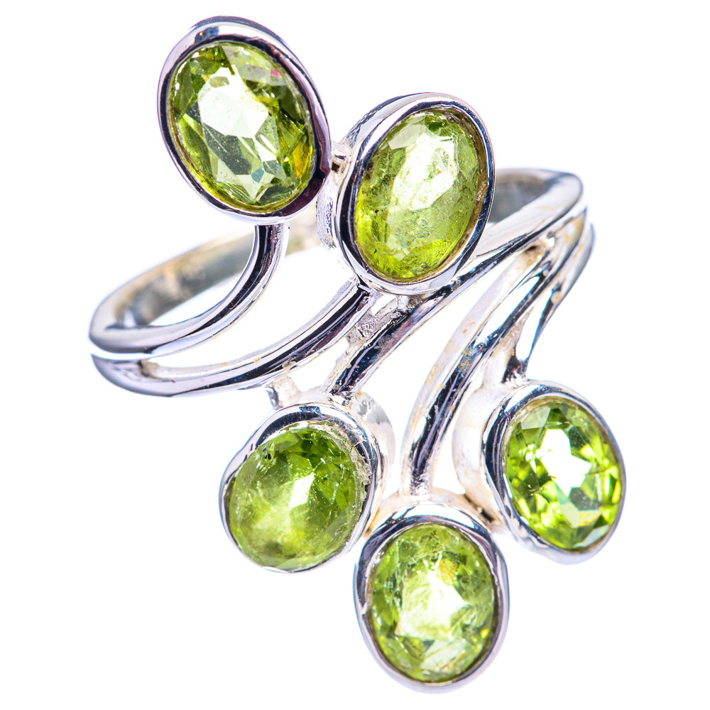 Peridot Ring Size 8.5 (925 Sterling Silver) R141976