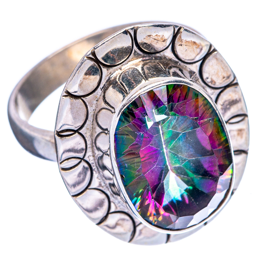 Mystic Topaz Ring Size 6.75 (925 Sterling Silver) R146543