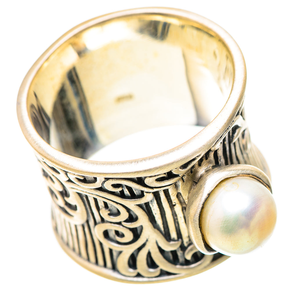 Large Cultured Pearl Ring Size 9.5 (925 Sterling Silver) RING139318