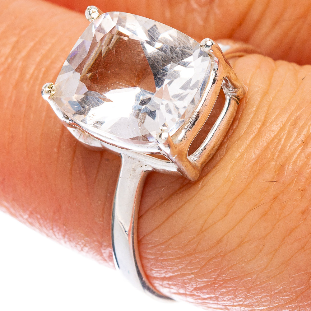 Rare Pollucite Ring Size 7.5 (925 Sterling Silver) R146671
