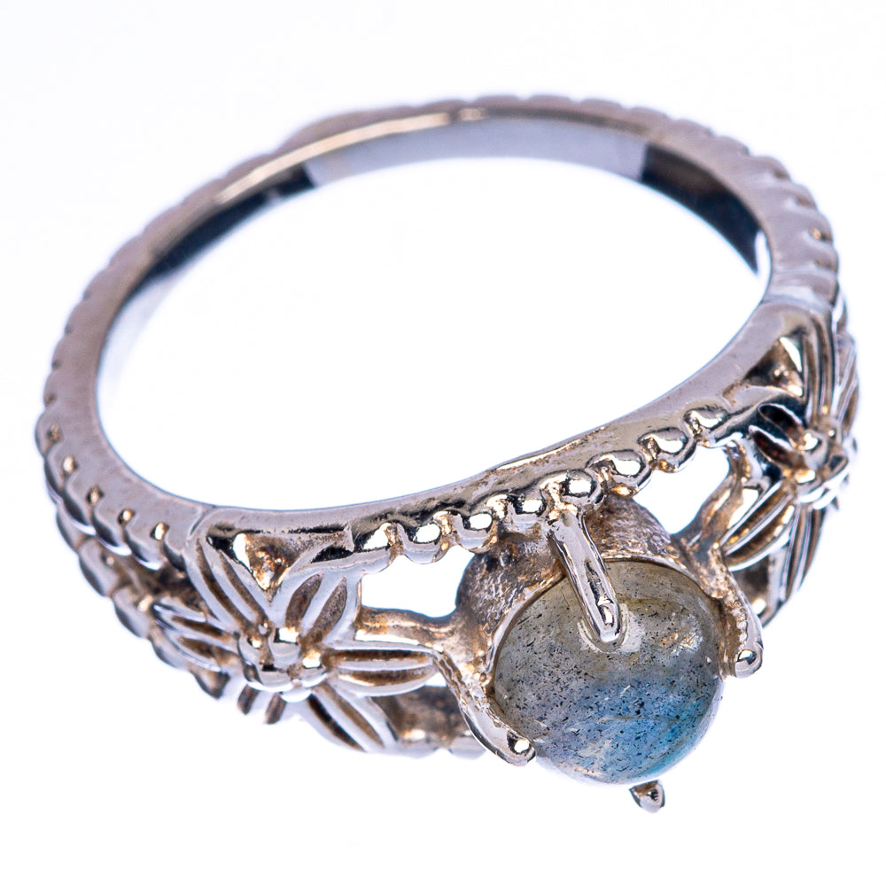 Labradorite Ring Size 7.5 (925 Sterling Silver) R146089
