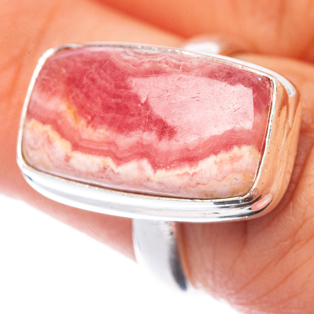 Rhodochrosite Ring Size 6.5 (925 Sterling Silver) R145124