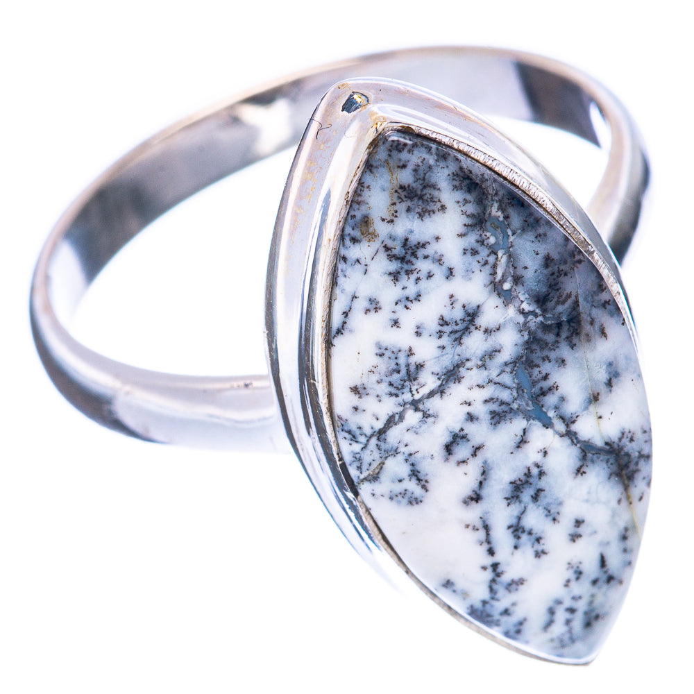 Dendritic Opal Ring Size 11.25 (925 Sterling Silver) R3129