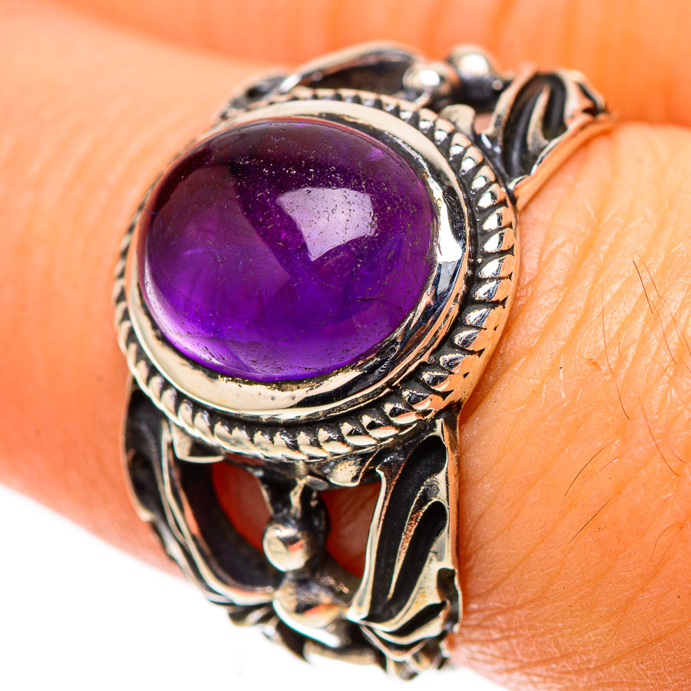 Amethyst Ring Size 7.25 (925 Sterling Silver) RING138467