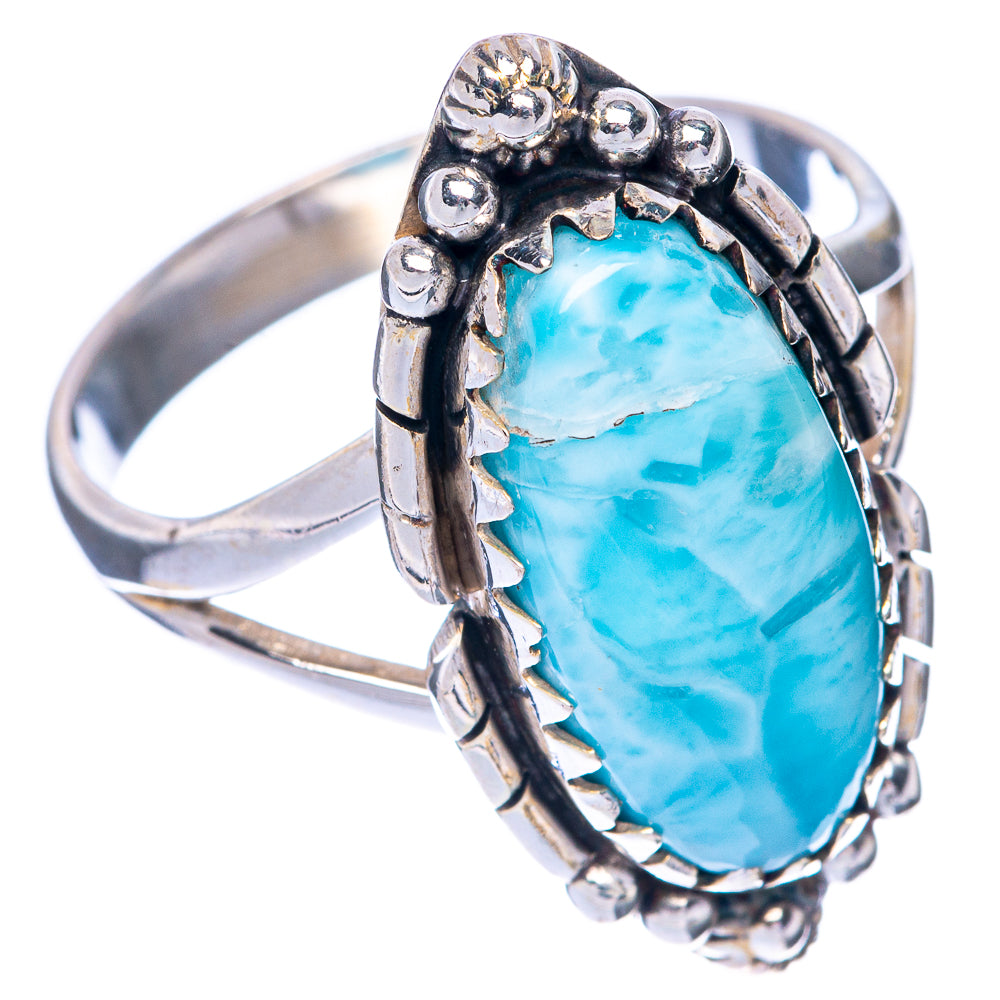 Larimar Ring Size 10 (925 Sterling Silver) R144859