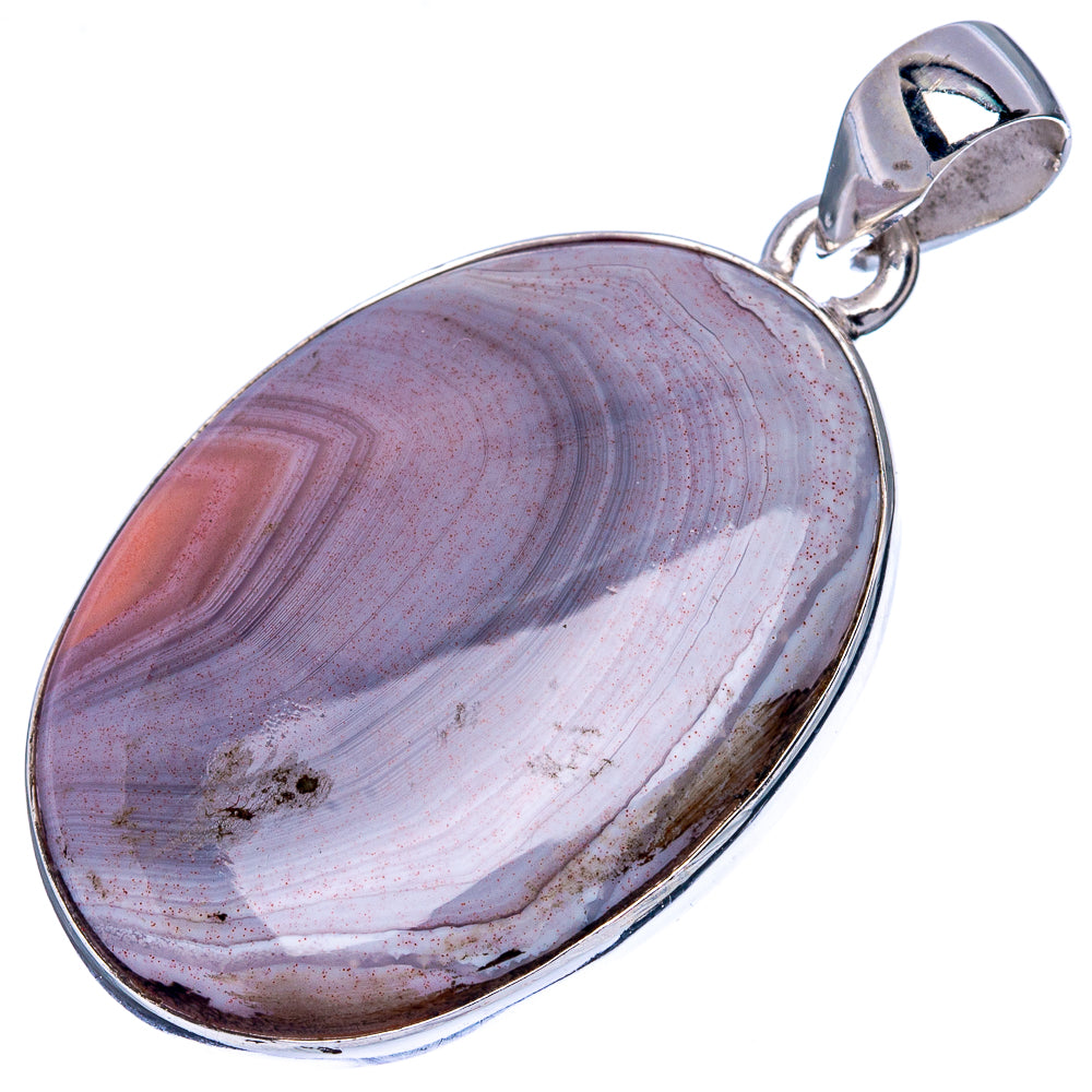 Botswana Agate Pendant 1 5/8" (925 Sterling Silver) P42219