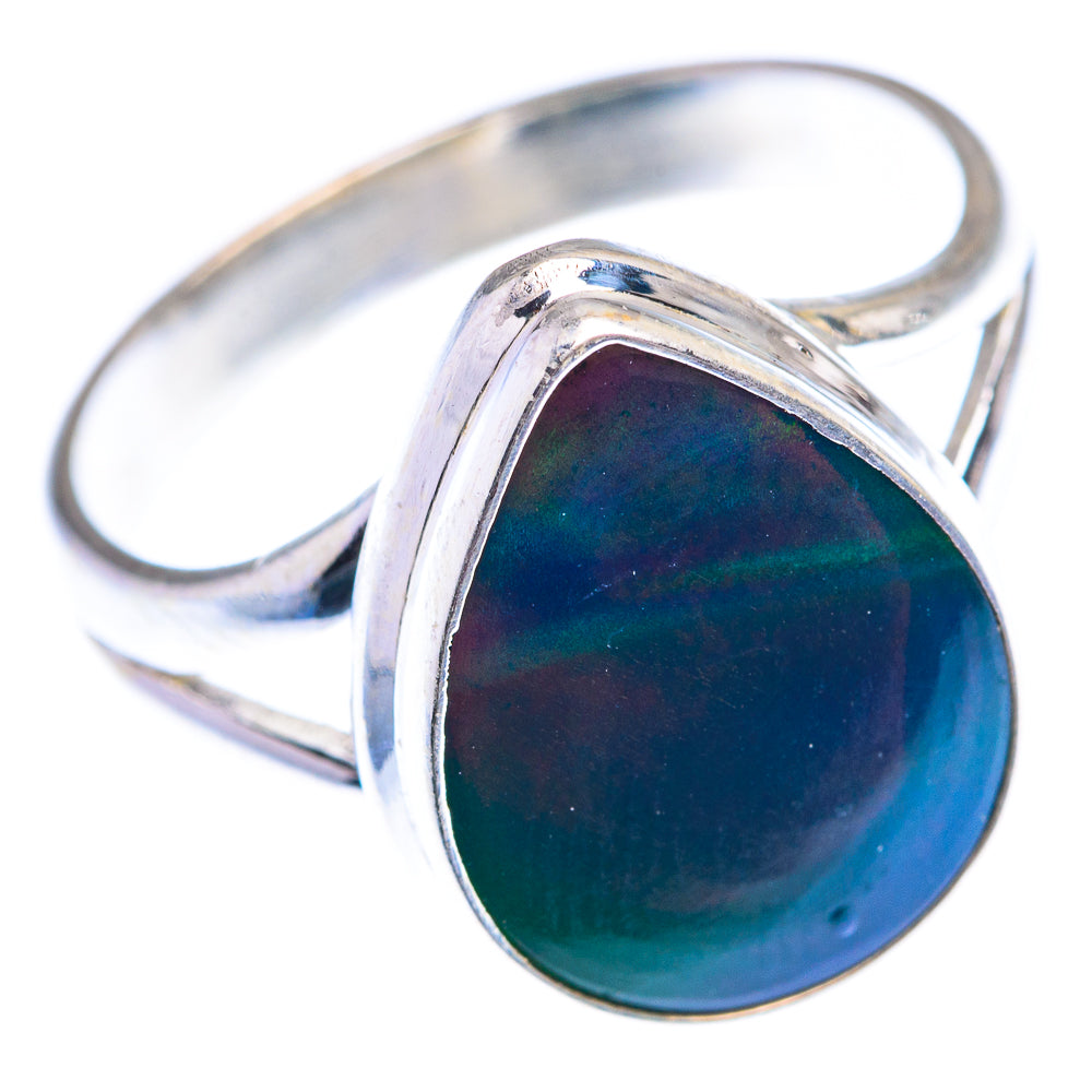 Aura Opal 925 Sterling Silver Ring Size 9 (925 Sterling Silver) RING140365