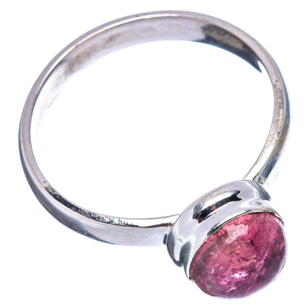 Rare Pink Tourmaline Ring Size 8.75 (.925 Sterling Silver)
