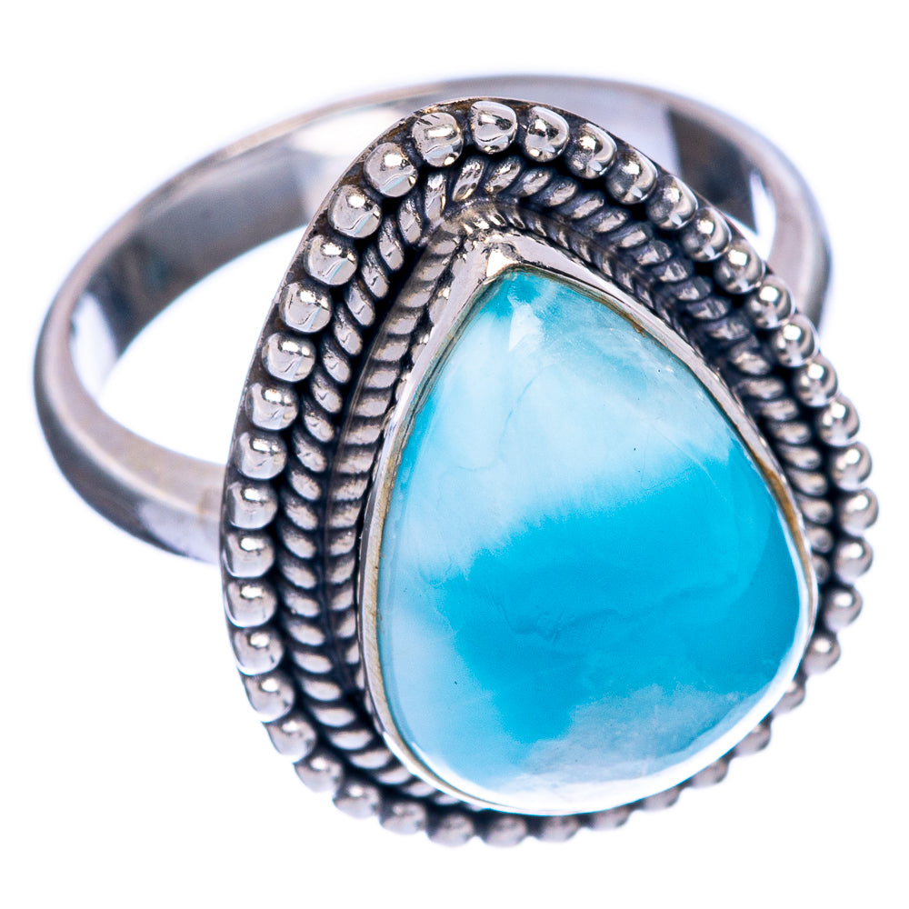 Larimar Ring Size 6 (925 Sterling Silver) R144603