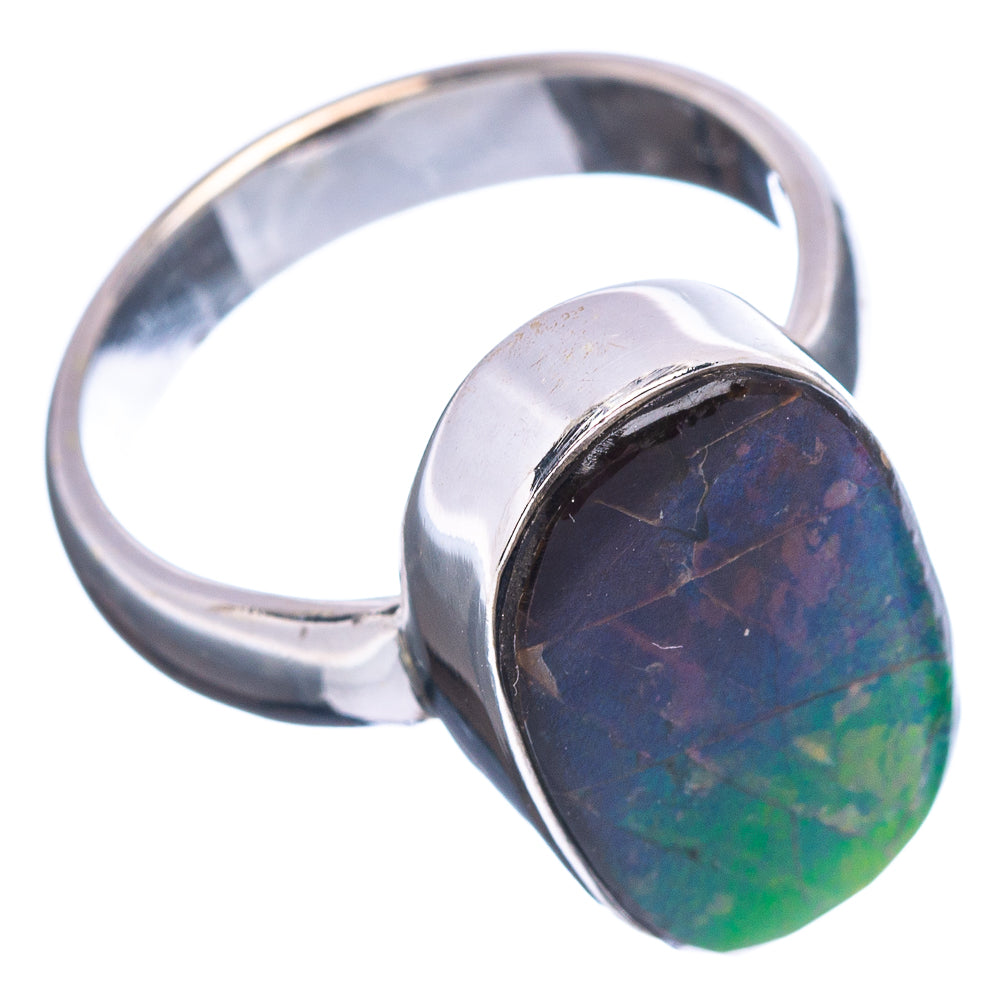 Premium Canadian Ammolite Ring Size 6 (.925 Sterling Silver)
