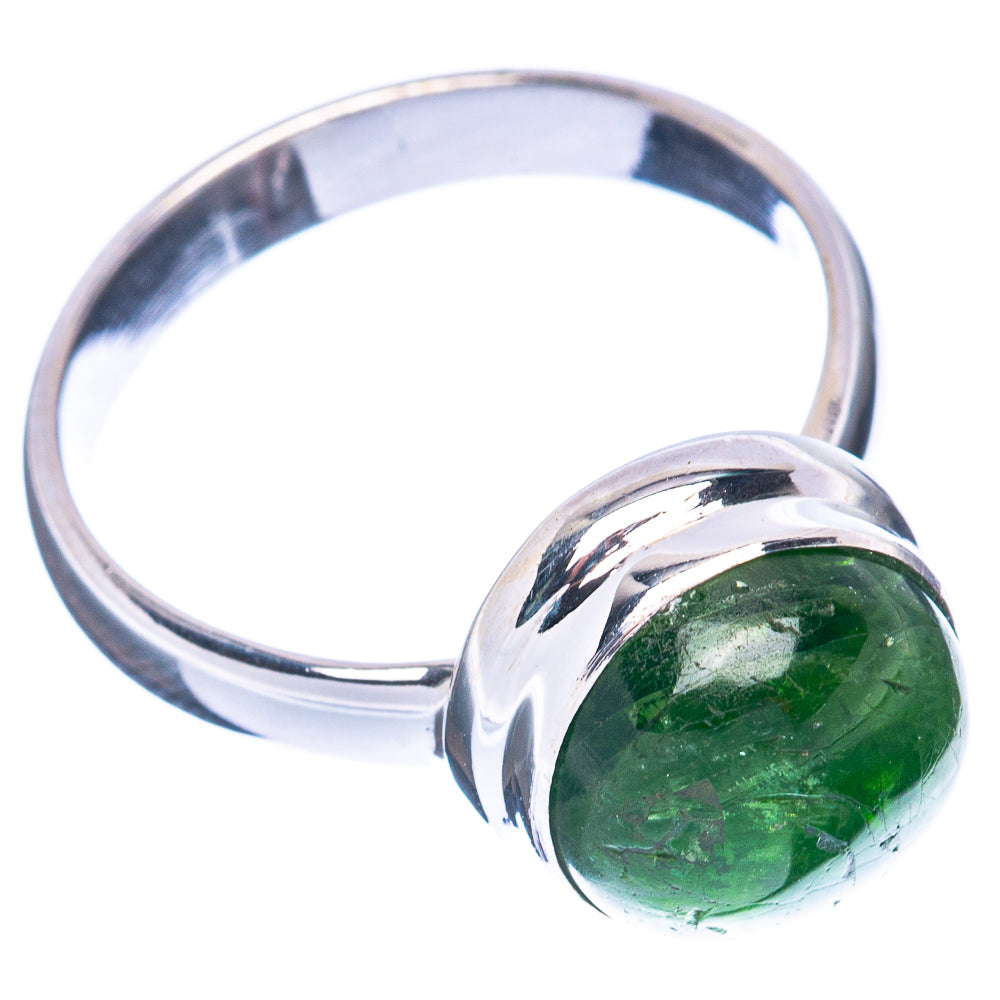 Rare Chrome Diopside Ring Size 6.75 (925 Sterling Silver) R2781