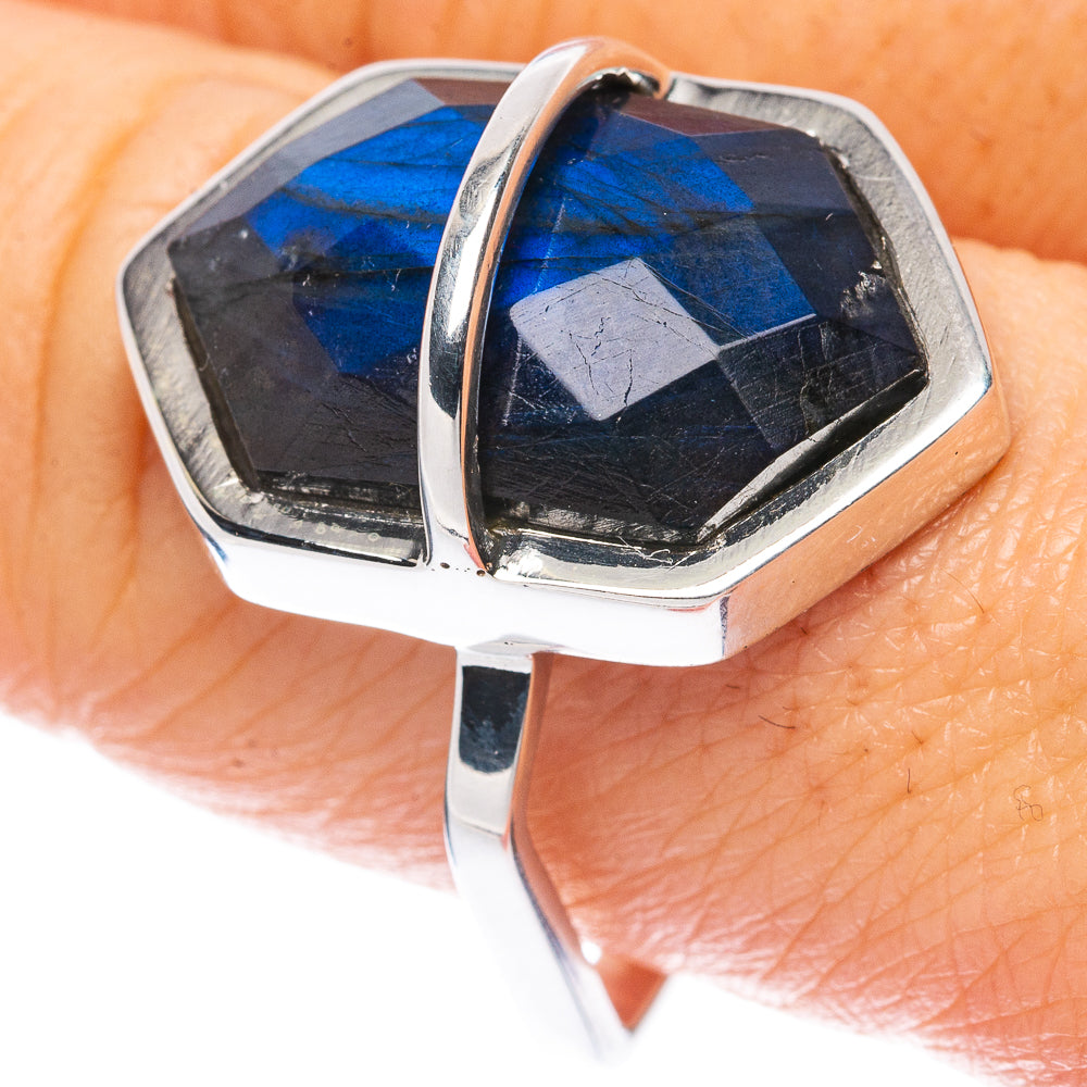 Premium Labradorite Ring Size 9.25 (925 Sterling Silver) R2631