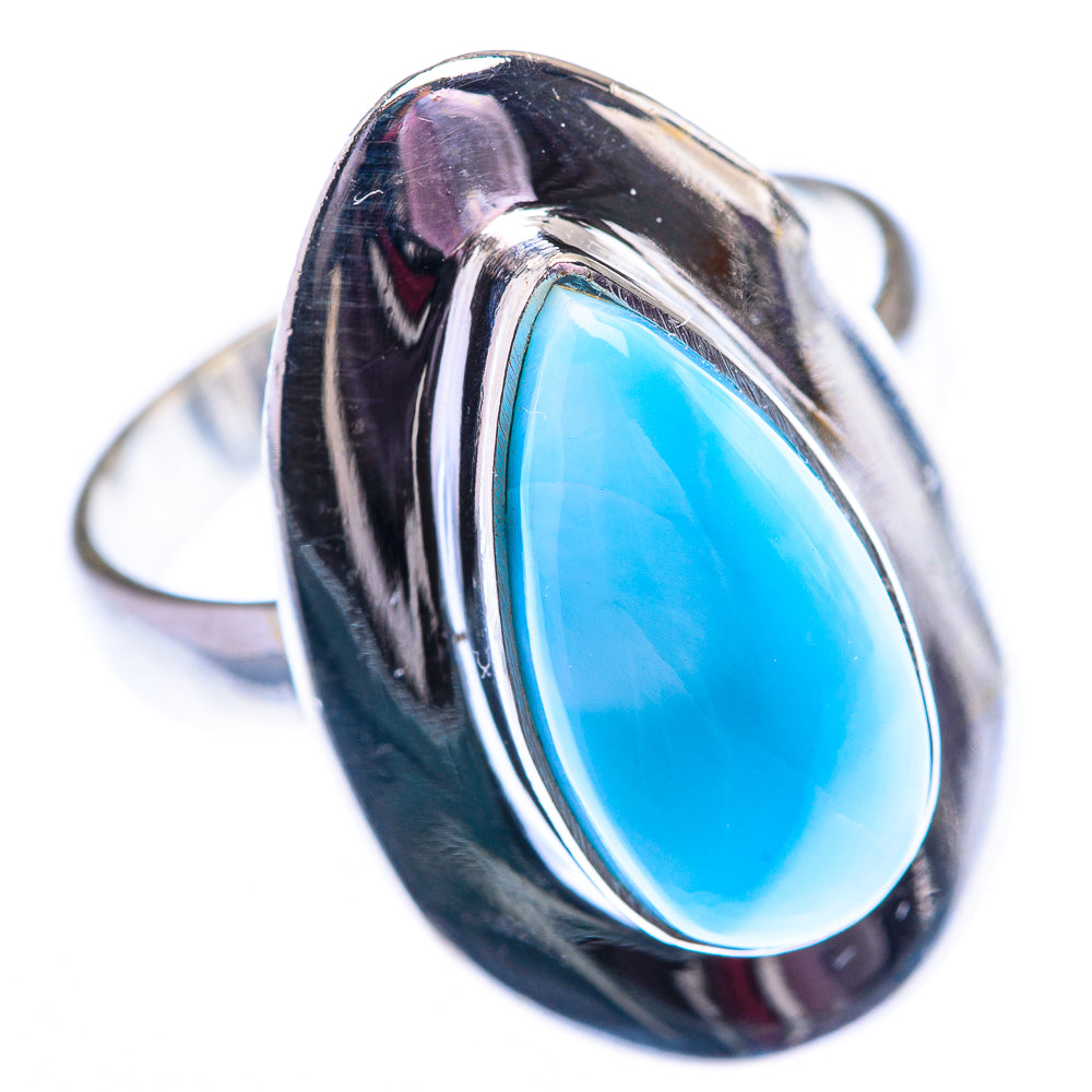 Larimar 925 Sterling Silver Ring Size 8 (925 Sterling Silver) RING140283