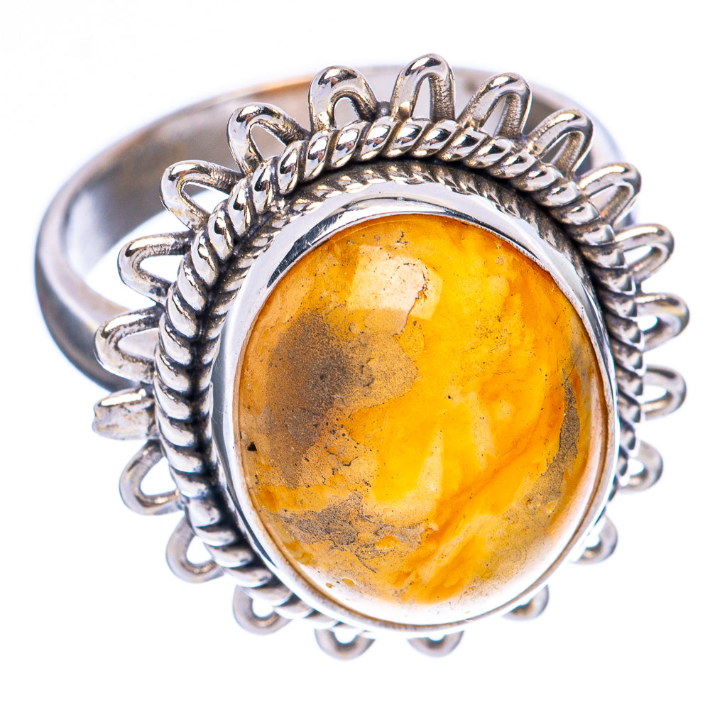 AmberRing Size 7 (925 Sterling Silver) R2000