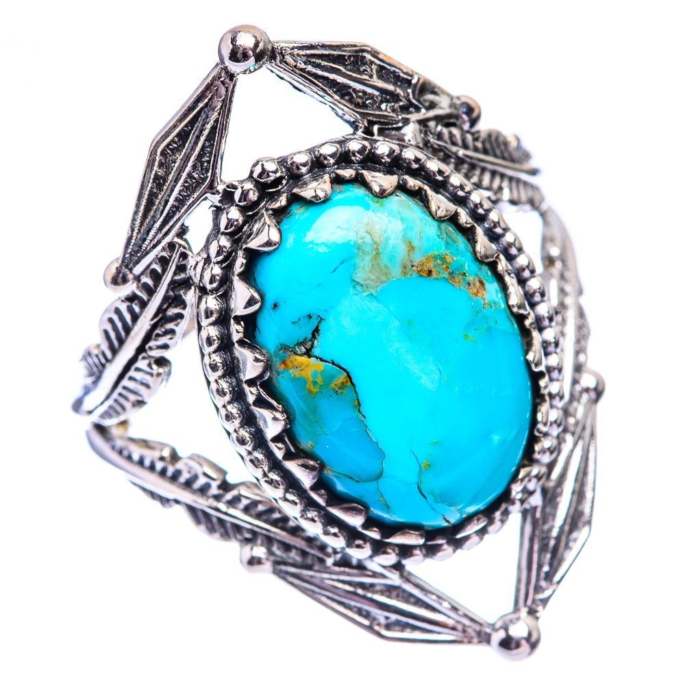 Chrysocolla Ring Size 8.5 (925 Sterling Silver) R140554