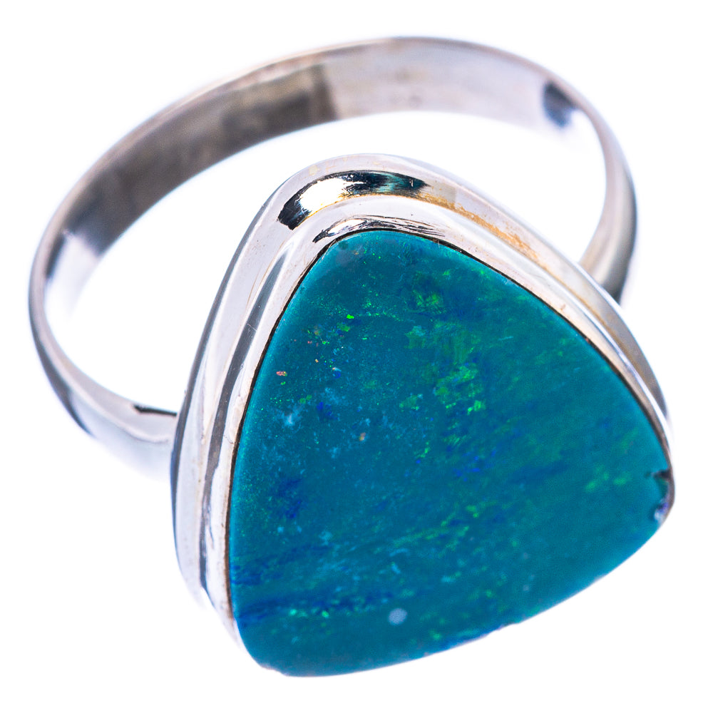 Rare Doublet Opal Ring Size 9 (925 Sterling Silver) R1547