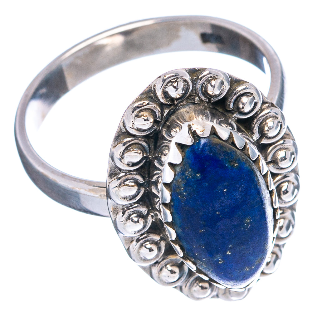 Lapis Lazuli Ring Size 7 (.925 Sterling Silver)