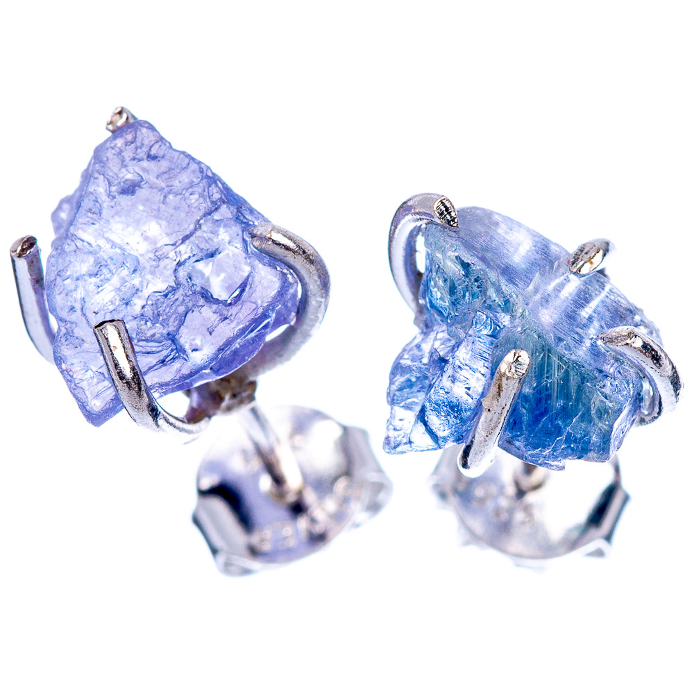 Tanzanite Dainty Earrings 3/8" (925 Sterling Silver) E2030