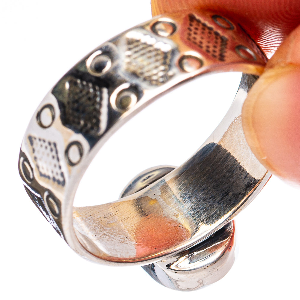 Rare Sonoran Gold Turquoise Ring Size 10 (925 Sterling Silver) R8576