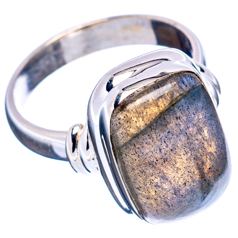 Labradorite Ring Size 5.75 (.925 Sterling Silver)