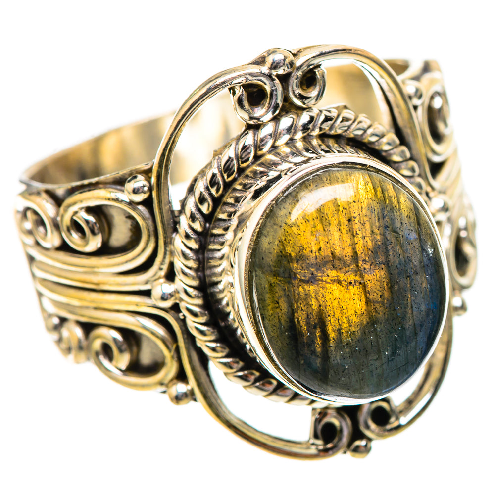 Labradorite Ring Size 10 (925 Sterling Silver) RING137815