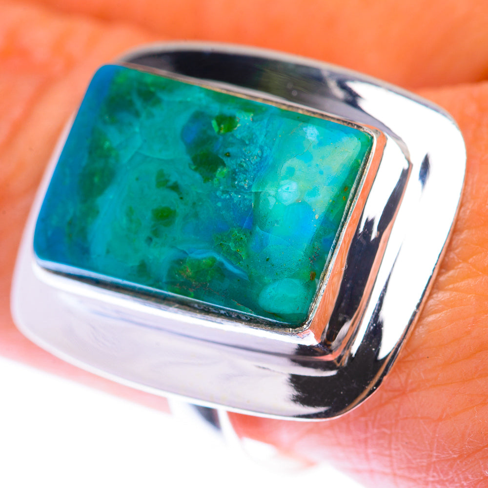Large Peruvian Opal Ring Size 10.25 (925 Sterling Silver) RING139979