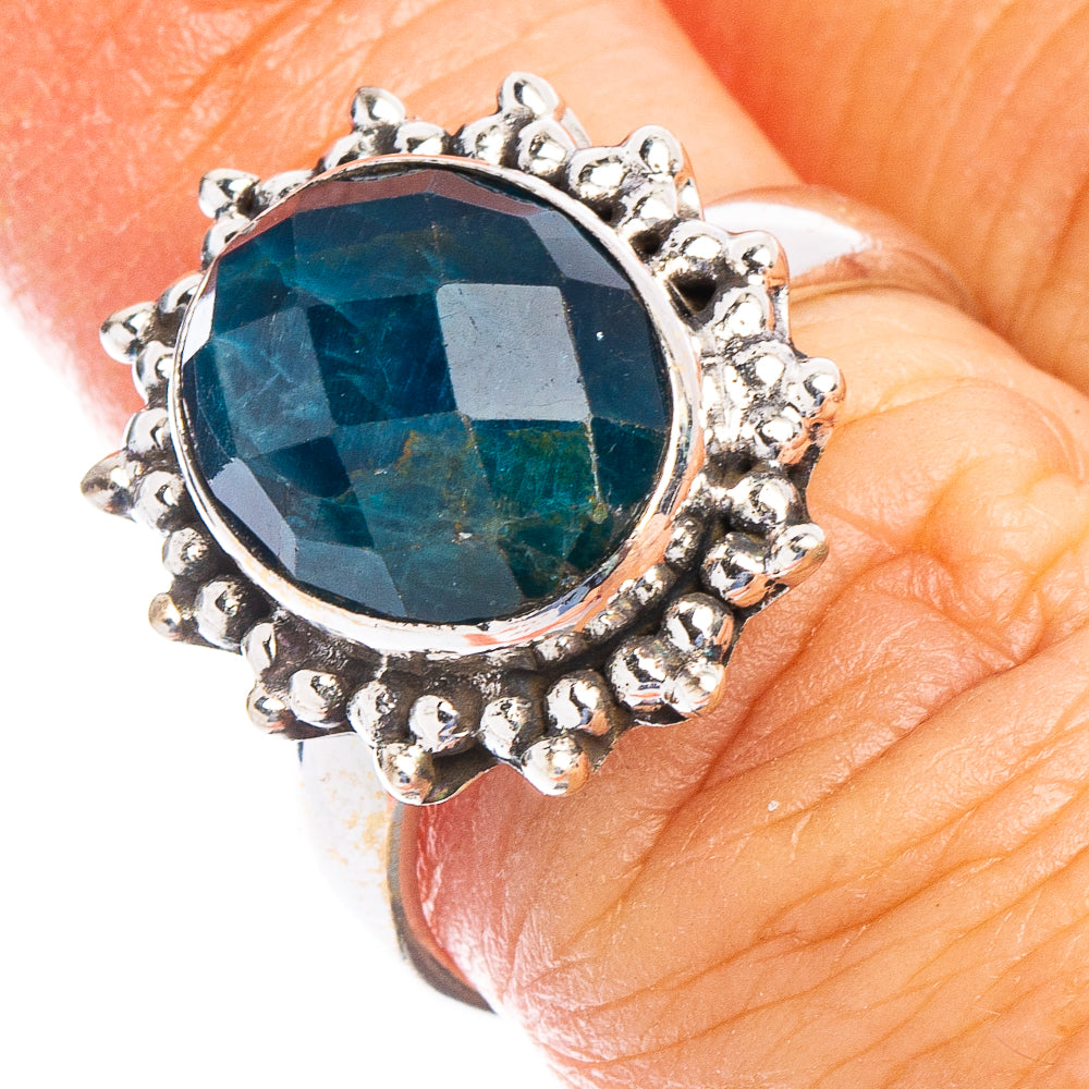 Apatite Ring Size 7 (925 Sterling Silver) R6756