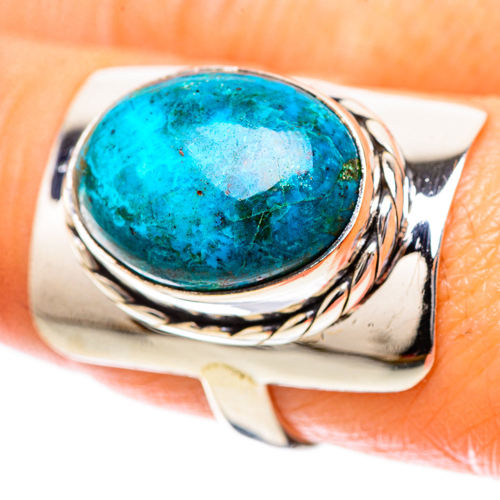 Chrysocolla Ring Size 8.75 (925 Sterling Silver) RING137900