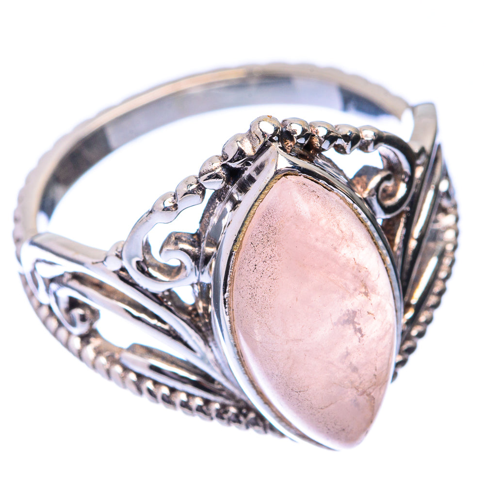 Rose Quartz Ring Size 9 (925 Sterling Silver) R141488