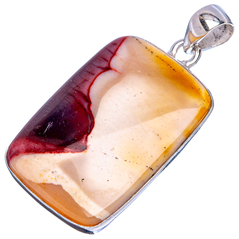Mookaite Pendant 1 5/8" (925 Sterling Silver) P43119