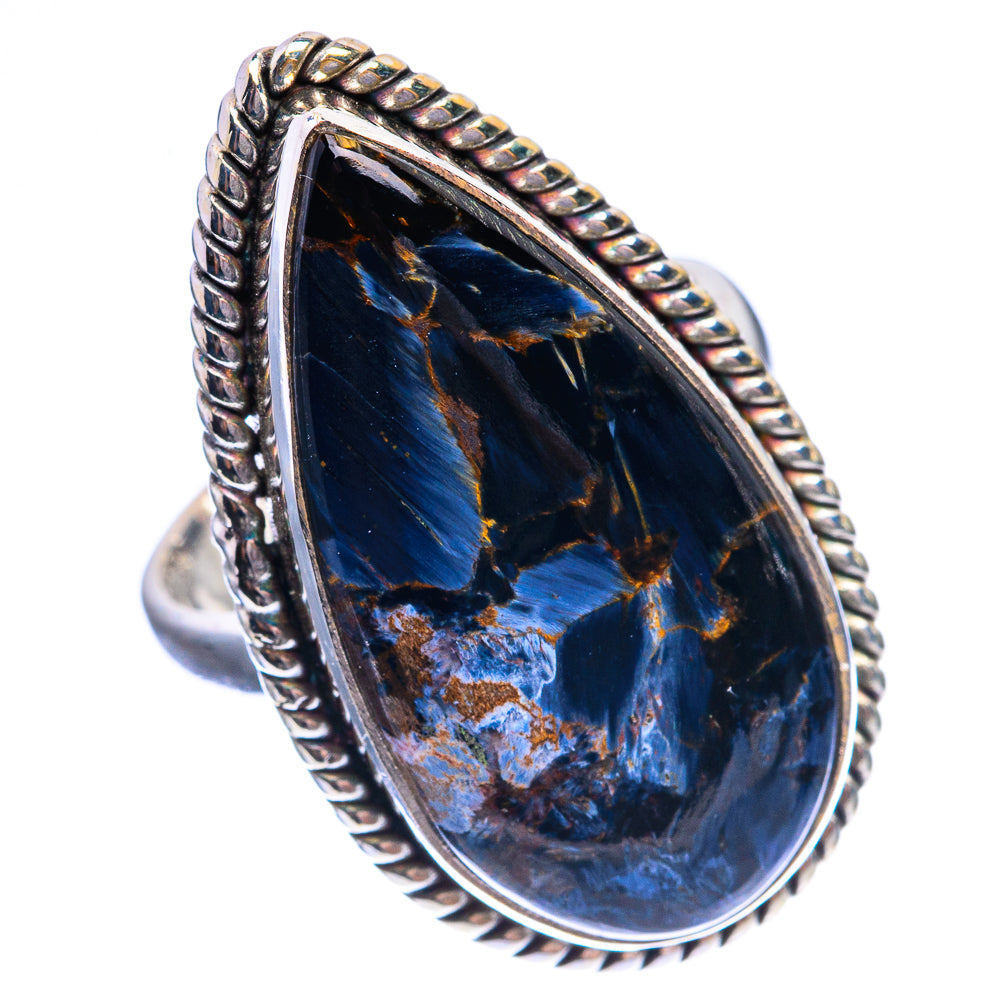 Large Pietersite Ring Size 6.5 (925 Sterling Silver) R143019