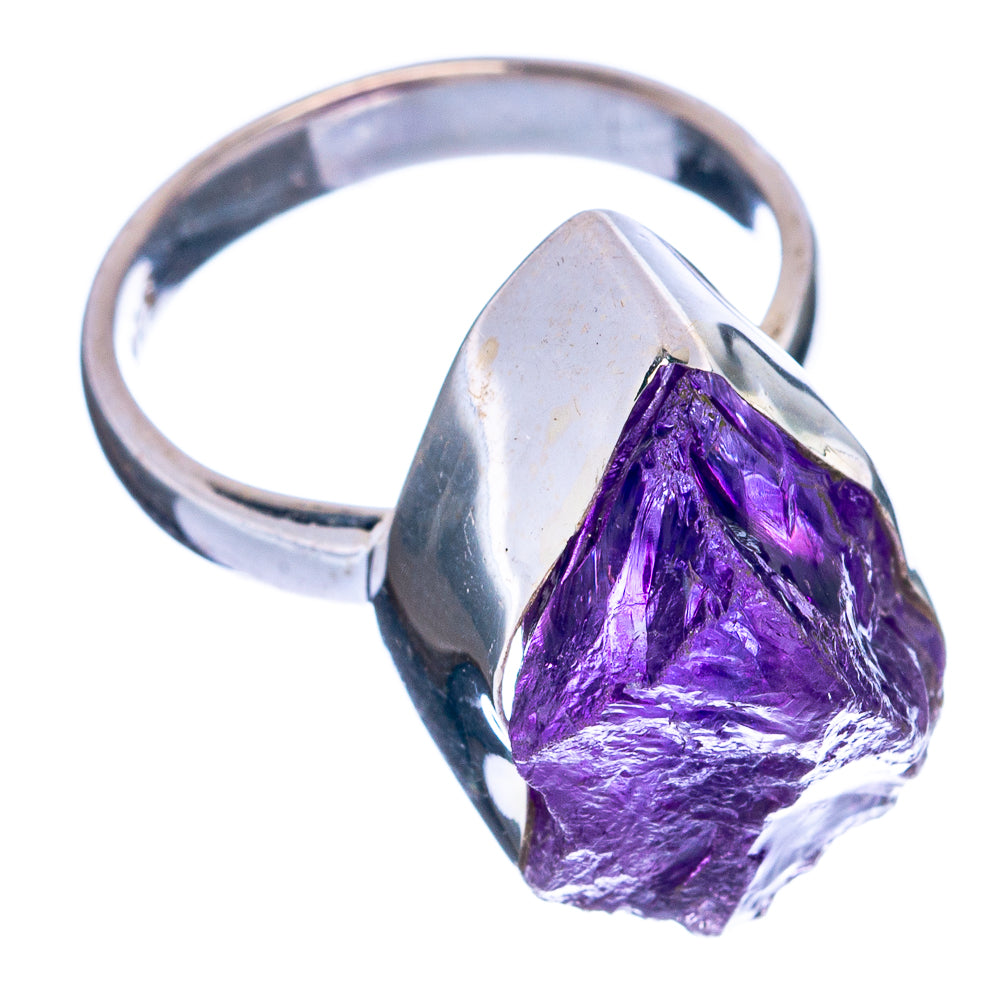 Rough Amethyst Ring Size 5.75 (925 Sterling Silver) R144485