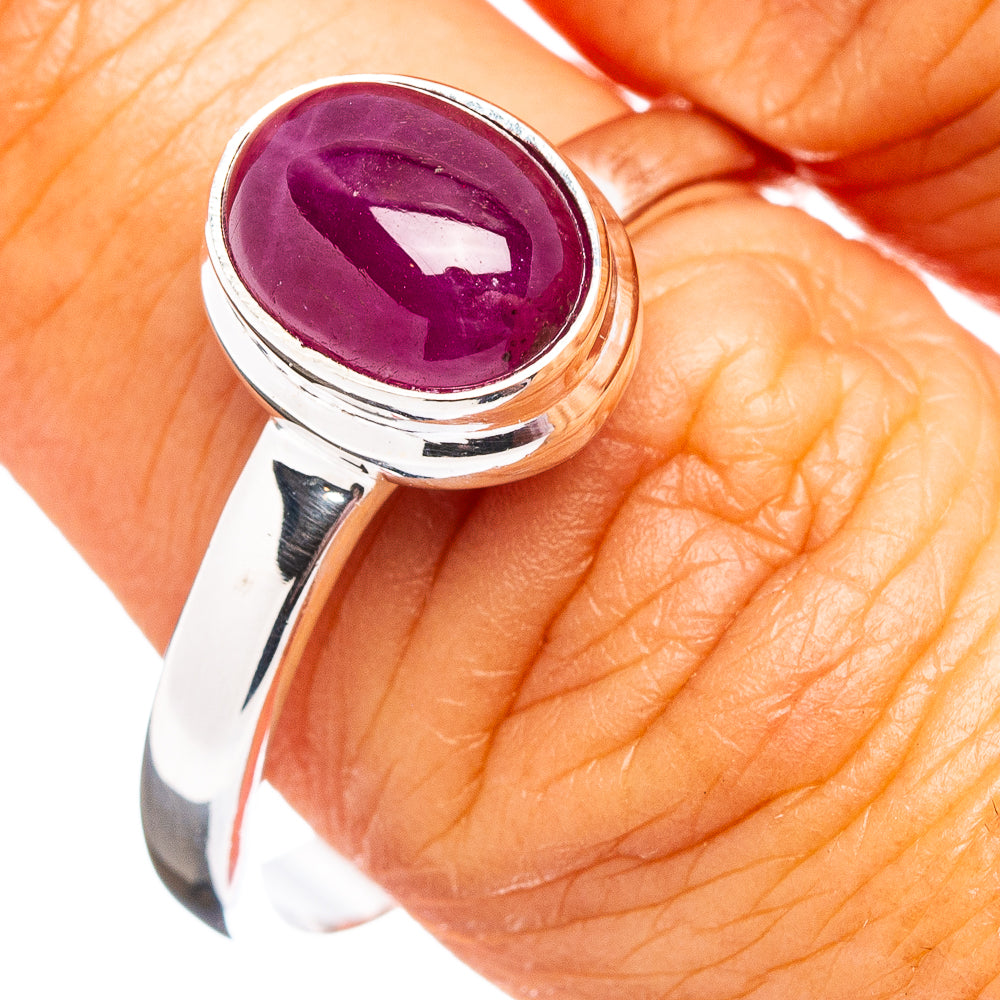 Premium Ruby Ring Size 10 (.925 Sterling Silver)