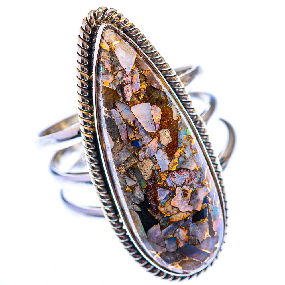 Large Brecciated Ethiopian Opal Ring Size 10.25 (925 Sterling Silver) RING140202