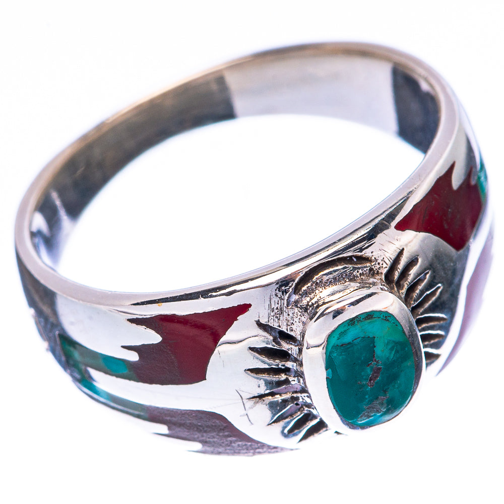 Rare Arizona Turquoise Ring Size 5.75 (925 Sterling Silver) R2213