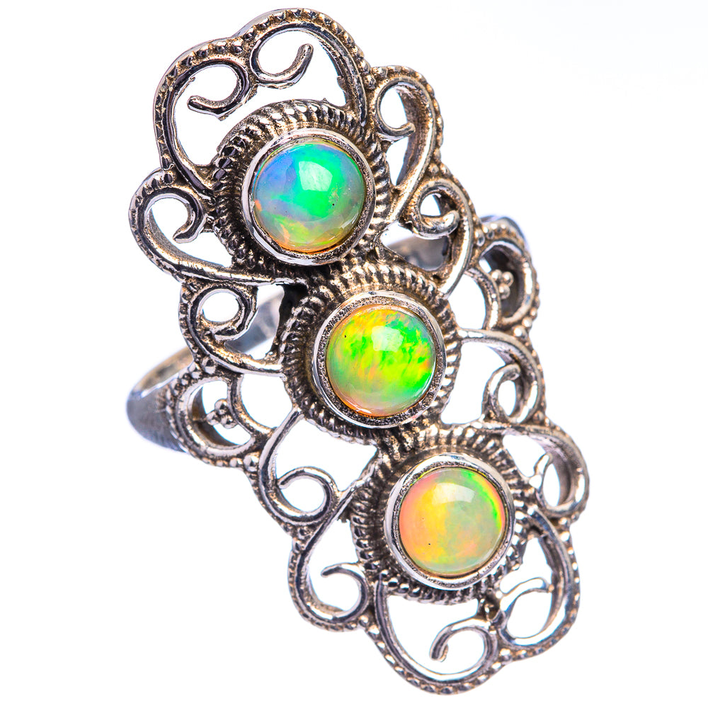 Ethiopian Opal Ring Size 7 (925 Sterling Silver) R143147