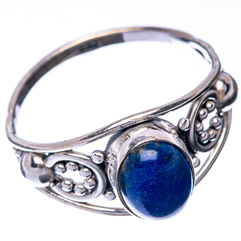 Lapis Lazuli Dainty Ring Size 9 (925 Sterling Silver) R145286