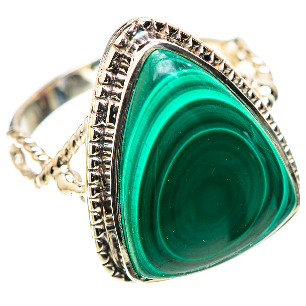 Premium Malachite Ring Size 8 (925 Sterling Silver) RING138210