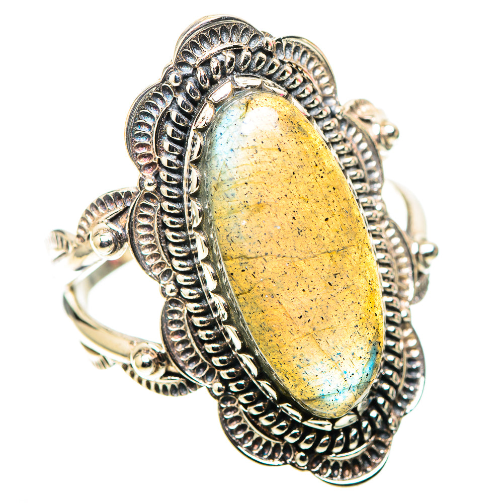 Labradorite Ring Size 8.25 (925 Sterling Silver) RING138422