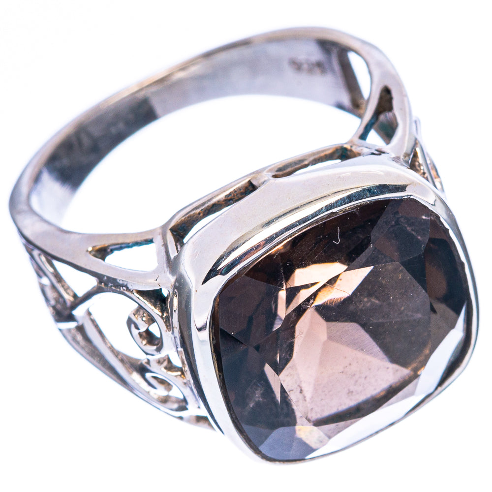 Smoky Quartz 925 Sterling Silver Ring Size 6.5 Ana Co R2473