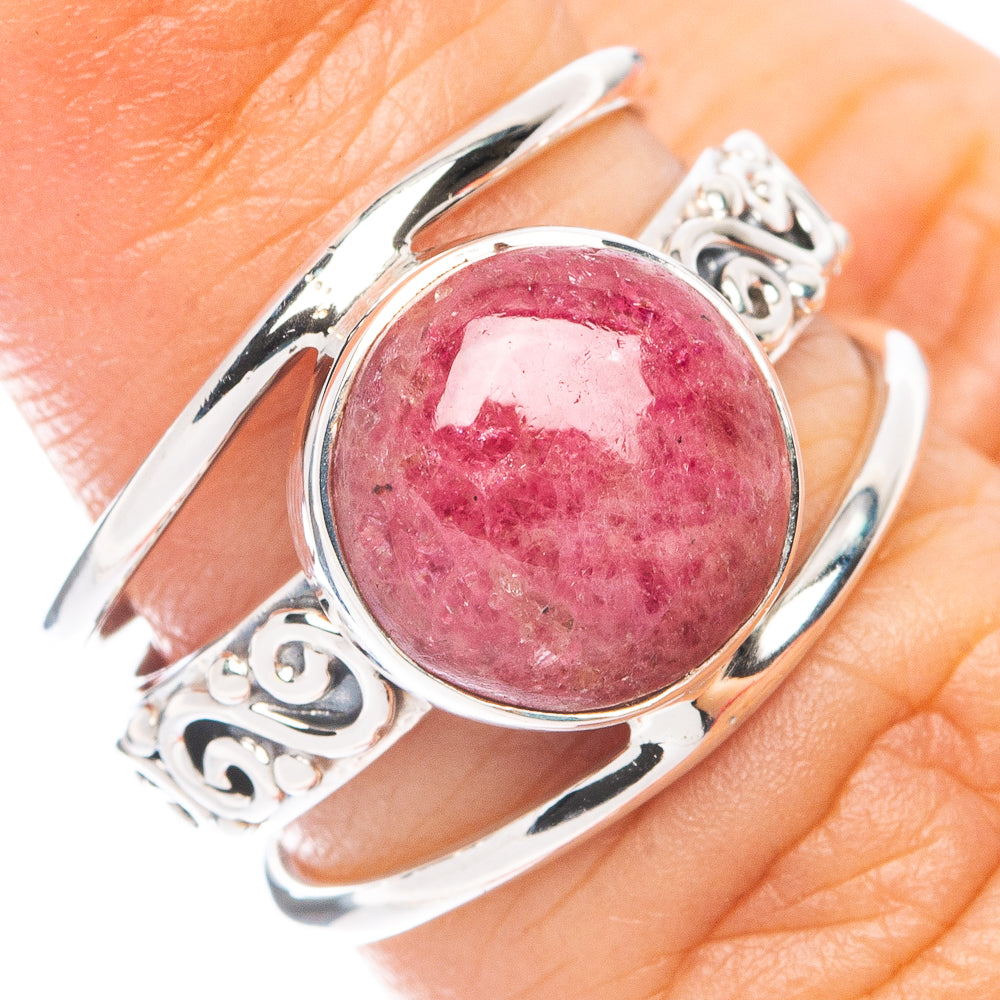Premium Rhodochrosite Ring Size 5.5 (925 Sterling Silver) R7664