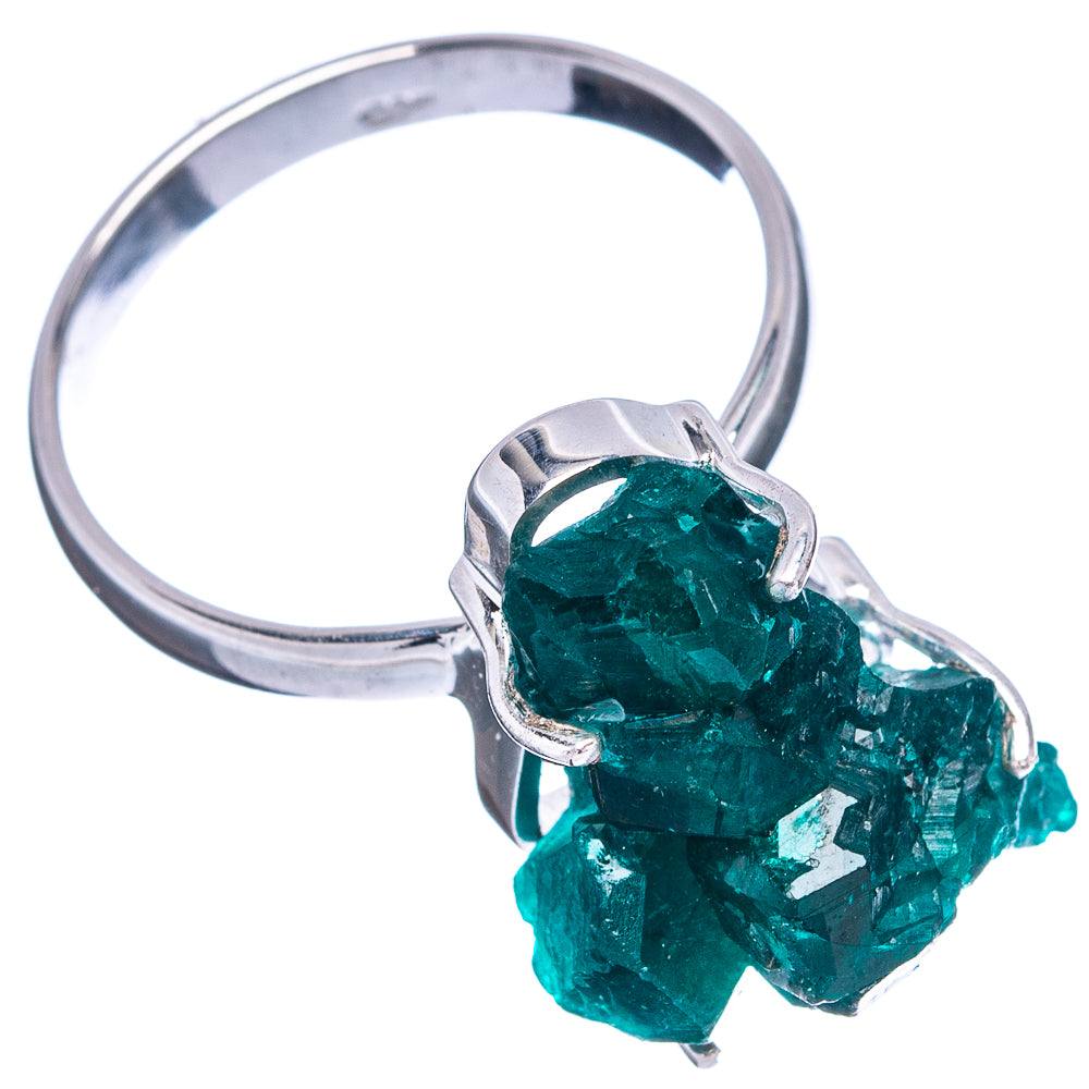 Rare Dioptase Ring Size 8.75 (.925 Sterling Silver)