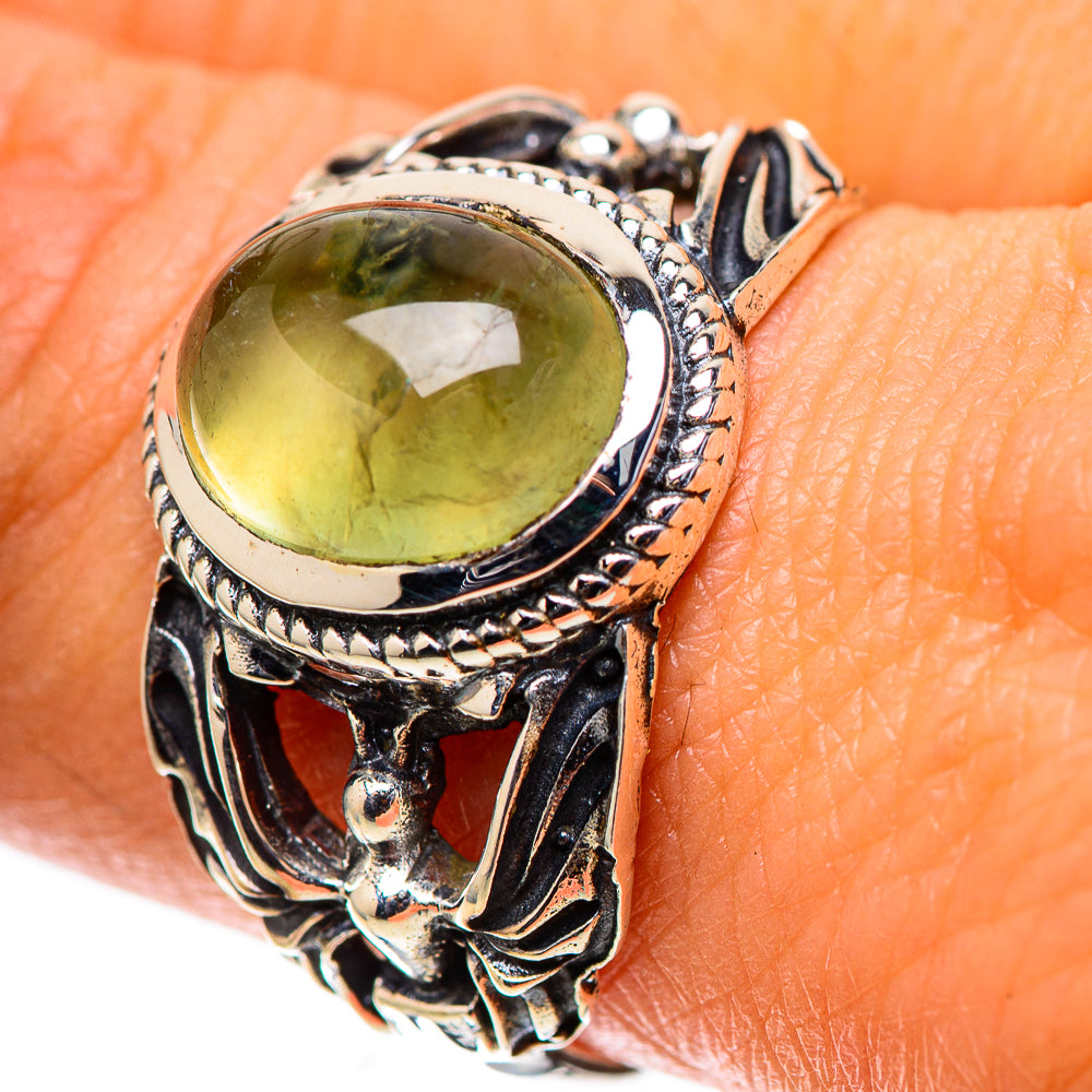 Prehnite Ring Size 9 (925 Sterling Silver) RING138479