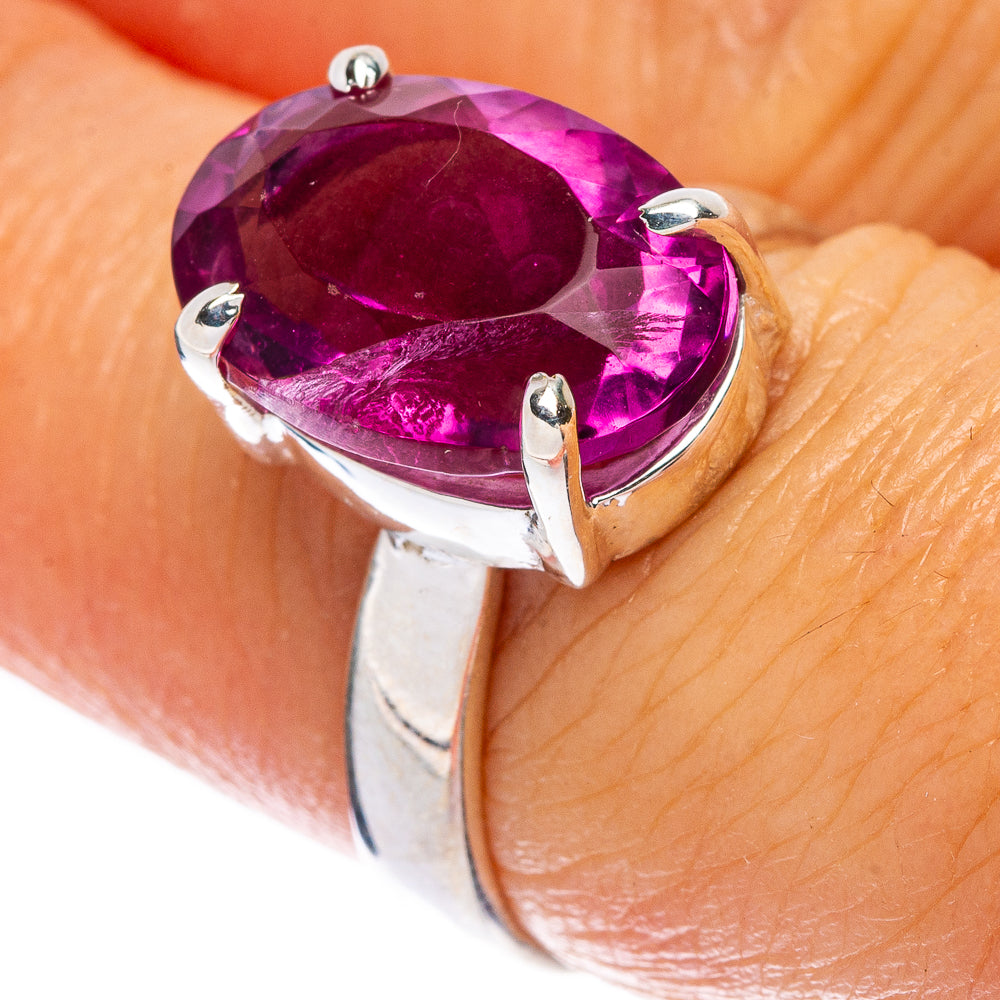 Rare Pink Apatite Ring Size 6.75 (925 Sterling Silver) R146561