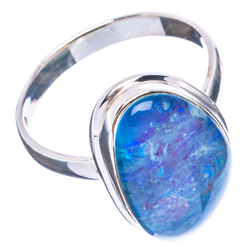 Triplet Opal Ring Size 9.5 (.925 Sterling Silver)
