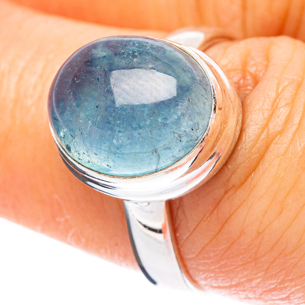 Aquamarine Ring Size 7 (925 Sterling Silver) R4202