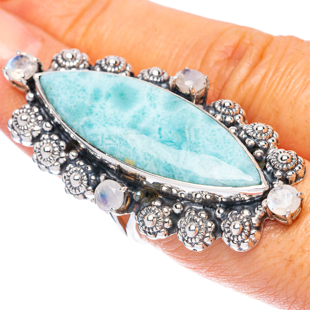 Signature Larimar Ring Size 6.25 (925 Sterling Silver) R2553