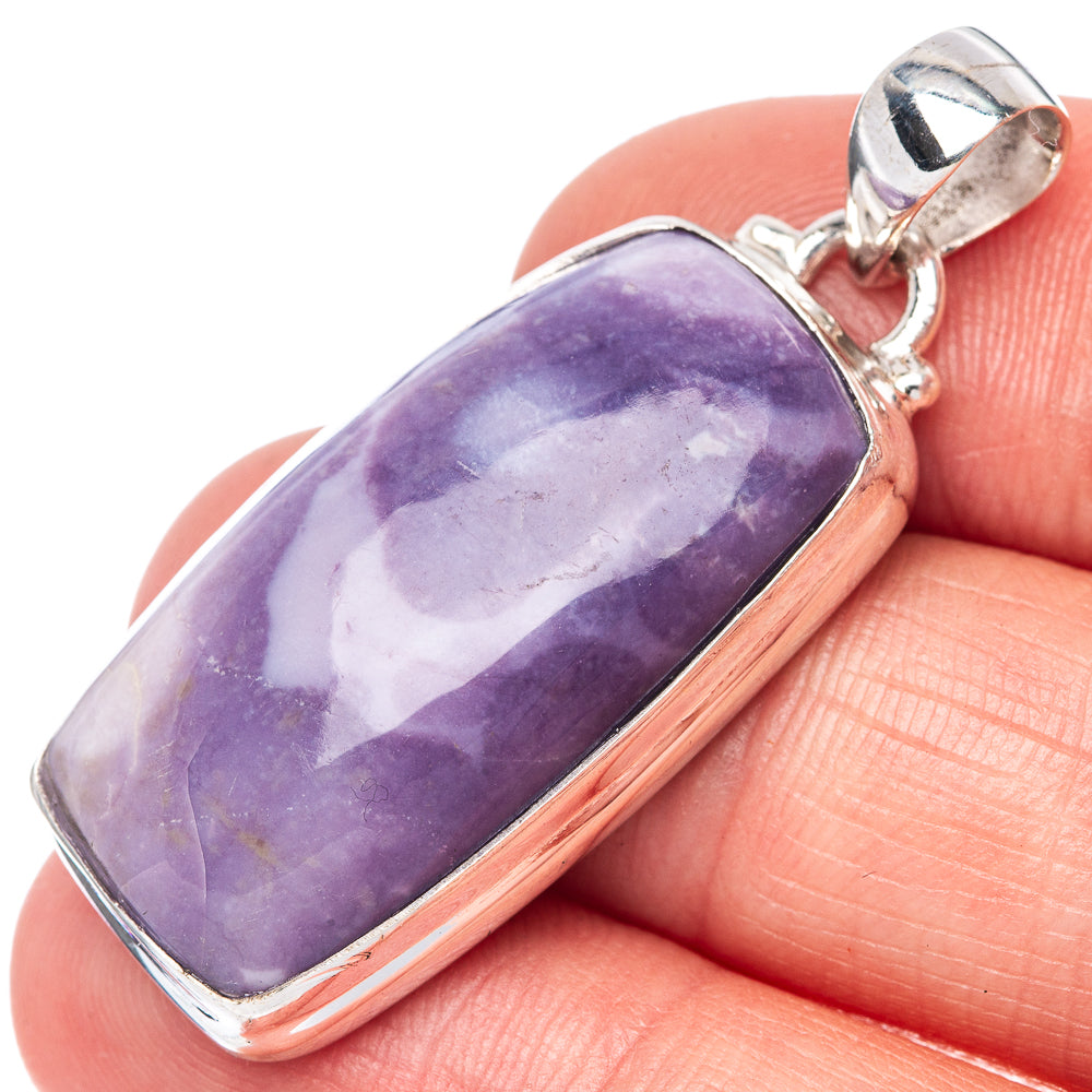 Tiffany Stone Pendant 1 5/8" (925 Sterling Silver) P42539