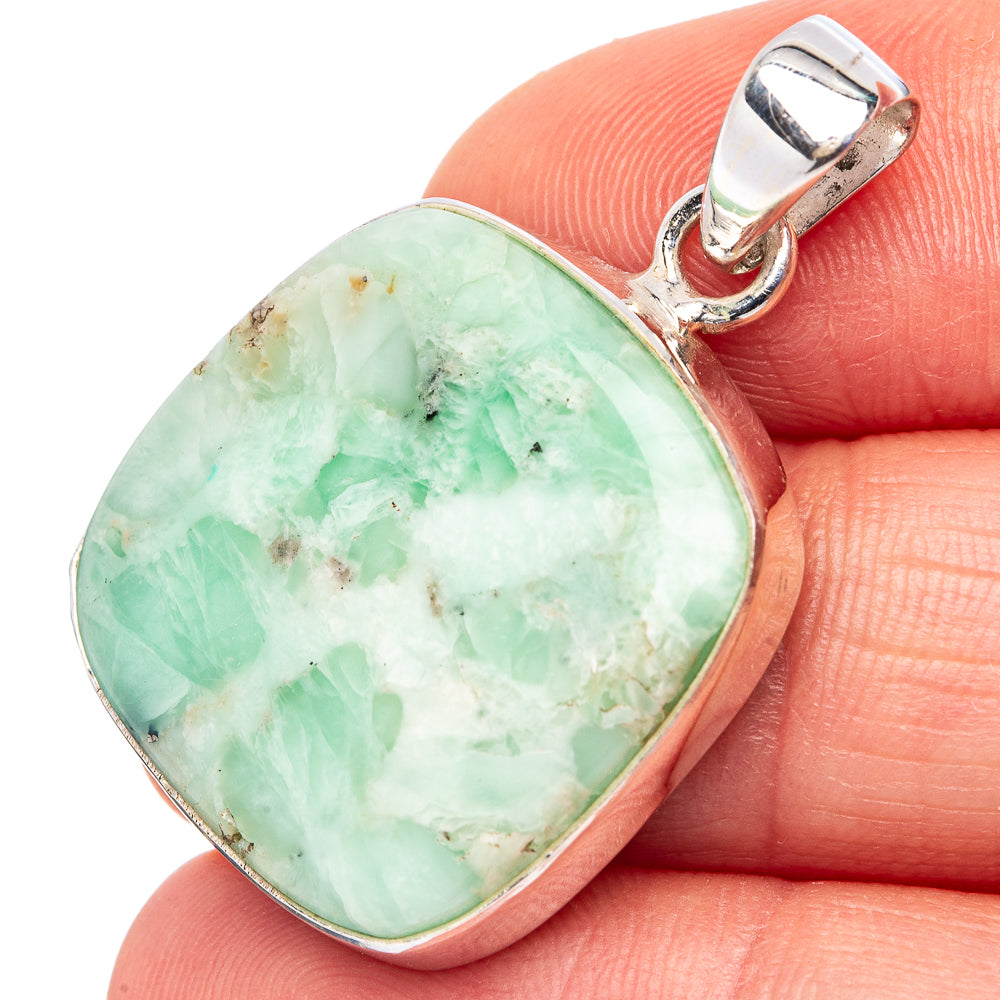 Paloma Varicite Pendant 1 3/8" (.925 Sterling Silver)