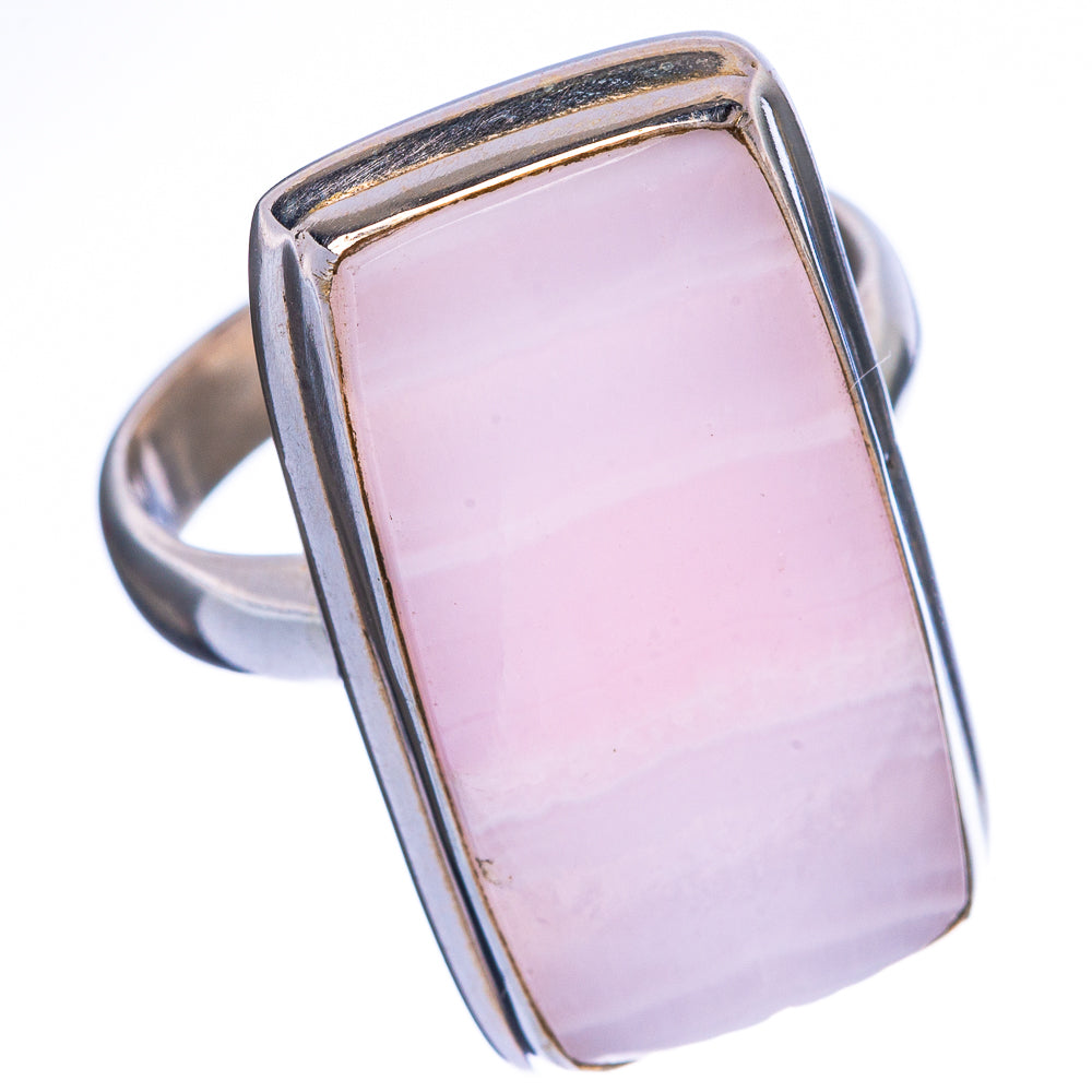 Pink Aragonite Ring Size 7 (925 Sterling Silver) R1350